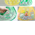 Miniatyrbild 3 av 5: Hhcx-baby Bath Toys Storage Organiser Mesh Net With Strong Suction Cups(mesh)(single Grid)