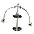 Miniatyrbilde 1 av 5: 1 stk. Perpetual Balance Liten Vektløfting Tegneserie Newton Fysikk Vitenskap Newton Pendel Metall Hjem Little Iron Mennesker Swing 1pc