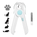 Miniatyrbild 1 av 5: Katt Hund Nagelklippare Och Trimmer Led Ljus Dold Pet Nagelfil Razor Sharp Blade