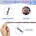 Miniatyrbilde 3 av 5: 5 stykker Brillestroppkjede, Justerbare Eyeglass-lanyard-halsstropper