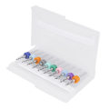 Miniatyrbild 3 av 5: 1,1 mm-2,0 mm Pcb Cnc Print Circuit Board Hårdmetall Micro Borr Bits Set 10st Multicolor