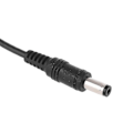 Pikkukuva 5 / 5: Power 5,5 x 2,1 mm uros 5,5 x 2,5 mm uros kaapeli LED-CCTV-kameralle kannettavalle tietokoneelle musta Black