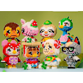 Miniatyrbillede 2 af 3: Animal Crossing Doll Collection Animal Crossing Friends Association Mini Diamond Building Block Assembly Legetøj (uggla)