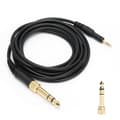 Hovedtelefon Audio Kabel Udskiftning til Technica ATH‑M50X M40X M70X Headset 6,35 mm Adapter