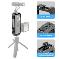 Miniatyrbild 2 av 5: För Insta360 One X2 skyddsram med kall skobas Anti-fall case Stötsäkert case cover anti-scratch