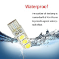 Pikkukuva 4 / 5: 2x Auto Led T10 194 W5w Dc 12v Canbus 6smd 5050 Silikonikuori Led Valot Polttimo Ei Error Led Pysäköinti Sumu Takavalo Auto Auton Lamppu Yellow