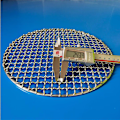 Miniatyrbillede 2 af 3: Multi-purpose rustfrit stål grill rund grill grillnet/net/stativ/rist/dampnet
