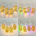 Pikkukuva 3 / 5: Ramadan Eid String Light Lämmin valkoinen Tunnelma Eid Lyhdyt Valot Muslimi Lamp Sisustus Kotijuhlalahja Combination 2
