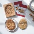 Miniatyrbillede 2 af 5: Træ Bageform Bærbar Cookie Form Rose Cookie Træ Gingerbread Shortbread Pumpkin