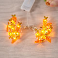 Miniatyrbild 1 av 4: 2 meter påskslingor för heminredning 20 led glödande påskhareägg Morot Fairy Light Ornament dekorationer Set2