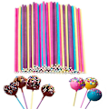Miniatyrbild 2 av 3: 100 st Lollipop Sticks, Marshmallow Sticks, Food Safety Creative Multi-function Lollipop Sucker Sticks 150*3,5 mm