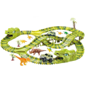 Miniatyrbilde 1 av 8: Den nye flotte bilbanen for barn - Dinosaur green