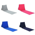Miniatyrbild 1 av 5: Foldable Soft Beach Mat Camping Lounger Back Pillow Cushion Chair Seat Inflatable Deep blue