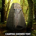 Miniatyrbild 3 av 5: Pop Up Sekretess Tält Dusch Tält Bärbar Utomhuscamping Badrum Toalett Tält Omklädningsrum Sekretessskydd Rum för vandring och strand Sun Sh Army green