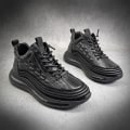 Miniatyrbillede 1 af 4: Mænd Vulkaniserede Sko Mode Luksus Krokodille Print Casual Sneakers