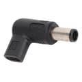 Miniatyrbilde 3 av 8: USB Type C Hunn til DC-adapter 7,4x5,0 mm E Mark Smart Chip 100W PD Hurtiglading