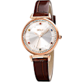Miniatyrbild 1 av 5: Watch Läder Elegant Analog Quartz Vattentät Armbandsur för Damflickor