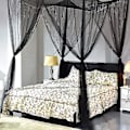 Miniatyrbild 1 av 3: Bed Net Mosquito Nets Mosquito Net Bed Large Mosquito Net Beds Bedroom Bed Cover Flying Insect Protection Black