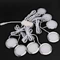 Miniatyrbillede 4 af 5: 8 stk 12v Interiør Varme Led Spot Lys Til T4 T5 Van Autocamper Varme Lys 3000k