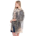 Miniatyrbilde 2 av 3: Kvinner Boho Chiffion Skjerf Skjerf Myk Wrap Sjal Stole Kortermet bluse Topp Khaki