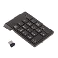 Trådløst tynt numerisk tastatur 18 taster med USB-mottaker - Auto hvilemodus