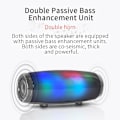 Miniatyrbilde 4 av 5: Fargerike lys Trådløs Bluetooth-högtalare Subwoofer Kan Call Card Radio