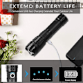 Miniatyrbild 4 av 5: Flashlight Flashlight, Ultra Powerful 3000 Lumens Usb Rechargeable Led Flashlight Cree Xhp50 Flashli