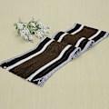 Pikkukuva 3 / 3: Miesten talvi raidalliset huivit Tupsu pitkä huivi Fringe Shawl Wrap Stole Coffee