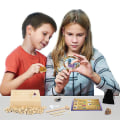 Pikkukuva 3 / 4: Crystal Mining Kit, Simulated Gemstone Dig Kit, jossa kaivutiili, mukaan lukien satunnaiset kristallikivet ja kaivostyökalut crystal