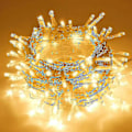 Pikkukuva 1 / 4: 10 metrin led-lyhtyjen valot, Julbröllopsdekoration (varm vit)