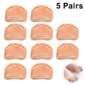 Miniatyrbilde 1 av 3: 5 par Metatarsal Pads Ball Of Foot Puter Metatarsal Pads for kvinner