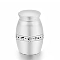 Miniatyrbillede 5 af 5: Mindesmærke af aluminiumslegering til kæledyrskisteurne - lille souvenirurne S Sort urne C S Black Urn C