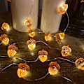 Miniatyrbild 2 av 4: 3d Twinkle Acorn höstdekorationer Skörd strängljus