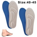 Miniatyrbillede 1 af 3: Memory Foam Comfort-indlægssål - Hjælp mod plantar fasciitis og fodsmerter 40-45