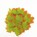 Miniatyrbild 2 av 2: Konstgjorda lönnlöv hösten höstfärgade löv för bröllopsfest dekoration 8