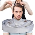 Miniatyrbilde 1 av 3: Voksen Barbering Hårklipp Forkle Hårfarging Sjal Frisørsalongkappe silver