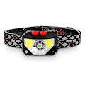 Miniatyrbild 1 av 5: Hhcx-waterproof Cob Night Running Headlamp Waved Induction Headlight With Red Warning Light