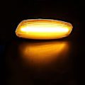 Miniatyrbilde 4 av 5: Kompatibel med Peugeot 308 207 3008 5008 A Pair Blinklys Blinklys Lyssignallampe Led Car Dynamic Side Marker white shell steady