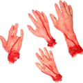 Paket Halloween Dekor Latex Kroppsdelar Skräck Realistisk Simulering Hallowe