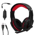 PYTHON FLY G9000Mini Kablet Headset Surround Sound Klar Lydkvalitet Høj Opløsning Gaming Headset Rød