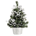 Miniatyrbild 1 av 2: 20cm Christmas Tree Table Decorations Pine with Pendants Artificial Christmas Tree
