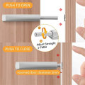 Pikkukuva 4 / 4: Magneettiset työntösalvat kaappiin 2 Pack Upotettava kaappi White