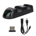 Miniatyrbillede 1 af 8: Til PS4/PS4 Slim/PS4 PRO Gamepad Håndtag Controller Oplader Dock Hurtig Opladning