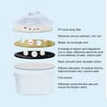 Miniatyrbilde 5 av 8: 【BQ】2 vannfilterpatroner kompatible med Brita Maxtra og filterpatroner kompatible med Brita vannfilter 0.8