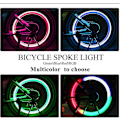 Miniatyrbillede 4 af 4: 4 X Led cykelhjul lys med 3 blinkende tilstande Led cykelhjul lys-blå