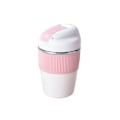 Miniatyrbillede 1 af 2: 350 ml/480 ml vandkop Holdbar stor kapacitet Multifarver rejse-hvid