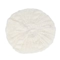 Miniatyrbilde 3 av 3: Hhcx-kvinner Vinter Varm Strikket Tykk Hekle Slouch Stretch Dame Beanie Varm Lue White
