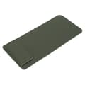 Trådlöst tangentbordsfodral PU-läder Bärbart Stöttåligt 30x14x1cm Skyddsfodral för Magic Keyboard 2 (Grön Silver)