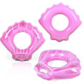 Miniatyrbillede 2 af 5: Voksen Svømmering Shell Svømmering Voksne Pool Svømmering Oppustelig Svømmering Pink
