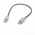 Miniatyrbild 4 av 4: 1m USB Typ C 3.1 Hane Till Mini USB 5 Pin B Hane Plug Converter Otg Adapter Bly Datakabel För Mobil Macbook Tillbehör